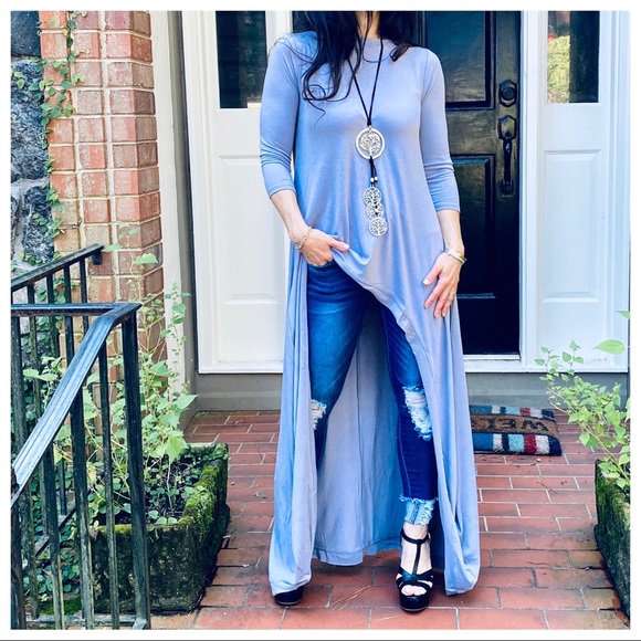 Best selling high low Lavender tunic dress - Picture 7 of 9